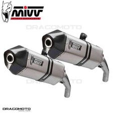 double échappement SUZUKI GSX-R 1300 HAYABUSA 2010 2011 MIVV Speed Edge