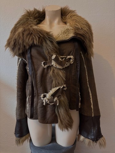 Veste cuir véritable - veste, en