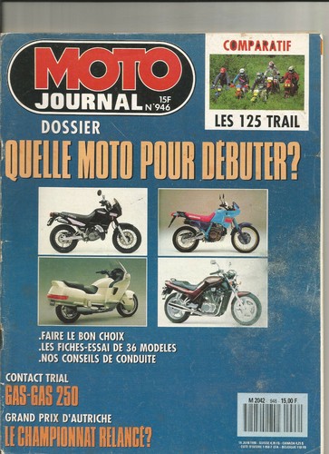 Moto journal 946 - journal, comparo