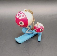 Porte-Clés / Key ring SHUSS FIGURINE JEUX OLYMPIQUES Olympic Games GRENOBLE 68 