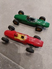 Lot 2 Voitures scalextric vintage Circuit Tri Ang Lotus Cooper Austin 