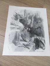 GRAVURE  1880 ORIGINALE