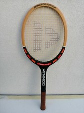 Raquette De Tennis Donnay Bjorn Borg Top Junior En Bois + Housse