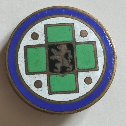 Insigne badge croix - badge, émail
