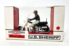 Moto miniature Harley Davidson - U.S. Sheriff- Electra Glide-n°9692- Britains