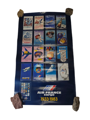 Affiche ancienne air france - affiche,