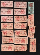 Eauze (32)   vieux papiers droits de place lot de 18  tickets (¨51508 A)