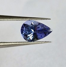 1.05ct Natural Tanzanite Pear 8.5 x 5.7 x 3.7 mm. Mererani, Tanzania. #33192 