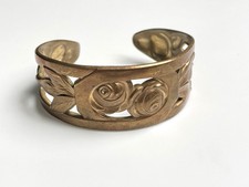 ANCIEN Bracelet Jonc laiton