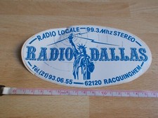 Autocollant RADIO DALLAS 99.3
