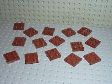 15 x LEGO Redbrown Sets that have 'Plate 2x2 Réf 3022 Set 10185/7622/10210/4884
