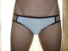 Tonga mini slip homme blanc NEOFAN taille S sexy Ref /Air02