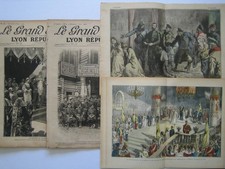 LOT 4 N° OLD MAGAZINE JOURNAL RUSSIE RUSSIA ROSSIYA RUSSLAND TSAR ZAR CZAR