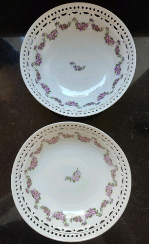 Assiettes ajourées - assiettes,