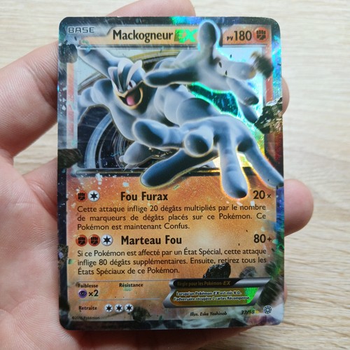Carte pokémon mackogneur - pokémon, ex