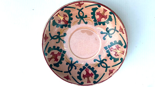 Ancienne soucoupe decor - soucoupe,