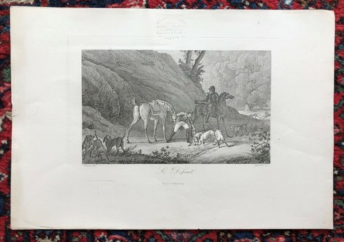 Gravure xixème après - gravure,