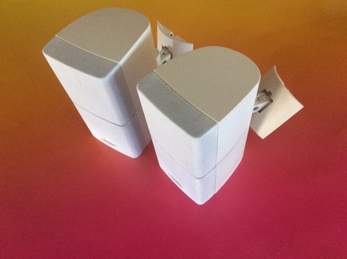 White bose double cube - bose,