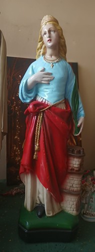 Grande statue sainte - cm,