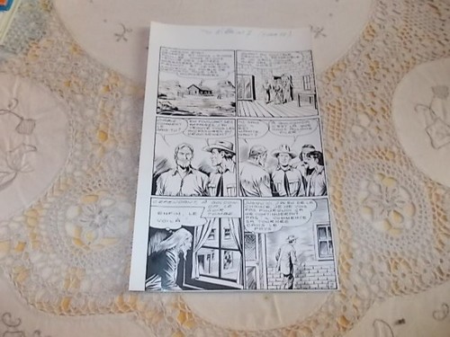 Tex willer planche originale - willer,