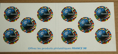 Timbre france 1998 carnet - france,