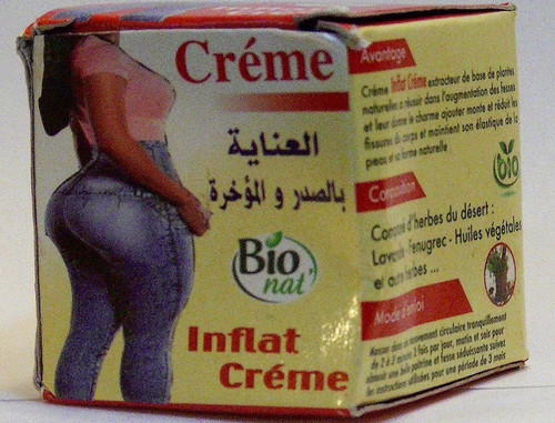 Crème pour les - , fesses