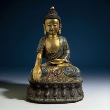 Statue Bouddha Bronze
