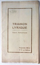 PROGRAMME OPÉRA TRIANON LYRIQUE LES CLOCHES DE CORNEVILLE h847