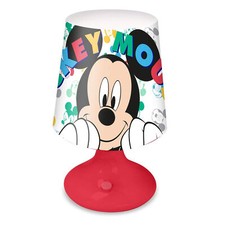 Lampe De Nuit Table Chevet Disney Mickey Mouse Lumière À LED Enfants 3616