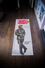 RETURN OF LIVING DEAD ? B Horror French Door Vintage Movie Poster Original 1985