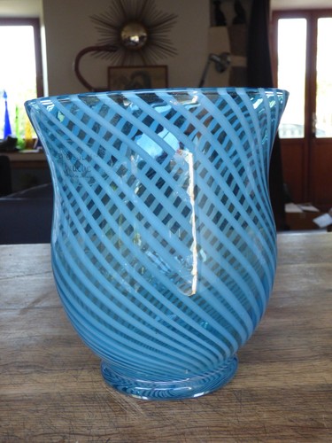 Ancien grand vase artisanal - ancien, en