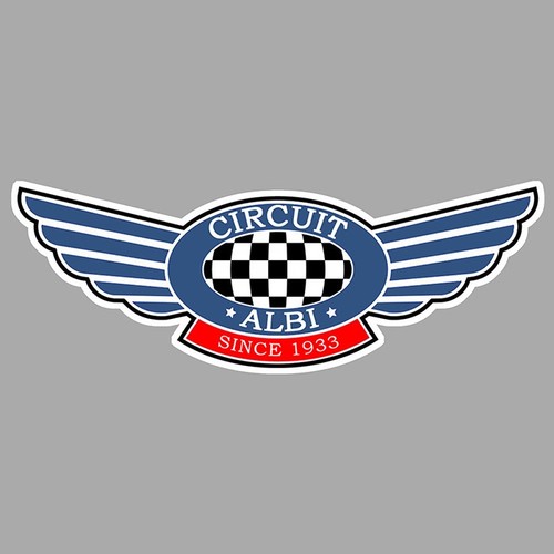 Sticker circuit albi france - sticker,