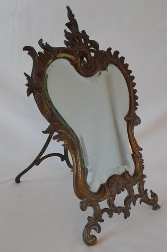 Ancien miroir table - miroir, de