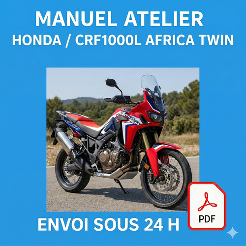 Manuel atelier honda crf1000l - manuel,