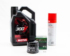 Kit Entretien Vidange pour DUCATI 1198 R de 2010 à 2011 MOTUL 300V ROAD RACING 1