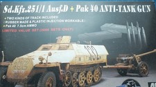 SdKfz 251/1 Ausf.D + Pak 40 Anti tank Gun 1/35  de chez AFV Club édition limitée
