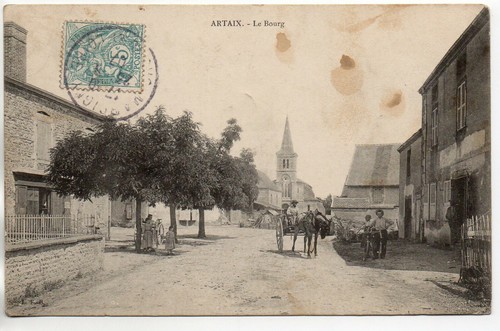 Artaix saone loire cpa - &,