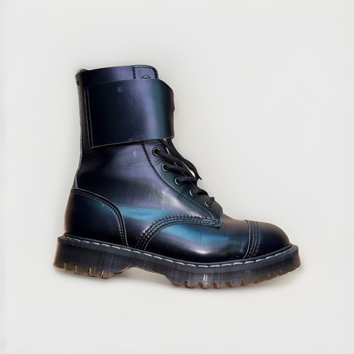 Solovair womens black greasy - black,