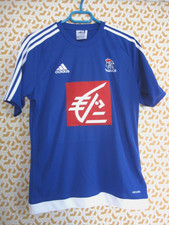 Maillot Adidas Equipe France Handball 2017 entrainement vintage shirt Homme - S