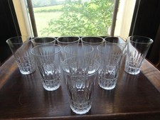 BEAU SERVICE de DIX VERRES à JUS de FRUIT - EXCELLENT ETAT.