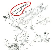 Husqvarna Transmission Lecteur Ceinture LTH126 LTH1438 LTH151 CTH126 CTH19530