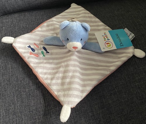 2445 doudou peluche plat - peluche,