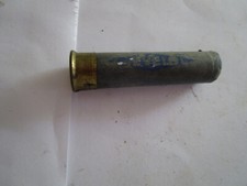 ancienne douille de cartouche de chasse 9 mm a percussion centrale gevelot