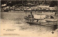 PC VIETNAM PORT WALLUT VILLAGE ANNAMITE (a64545)