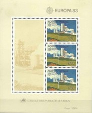 Timbres Europa CEPT Géothermie Açores (Portugal) BF5 ** (70101EJ) - cote : 11 €