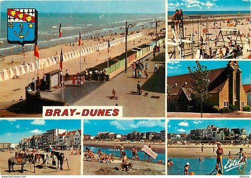 Carte postale bray - 59,