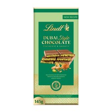 Lindt Dubaï Style tablette de chocolat Lait 150 g | Pistache & Kadayif | Dubai
