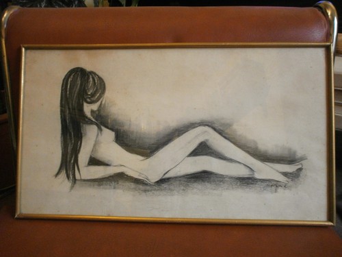 Dessin féminin au - dessin,,