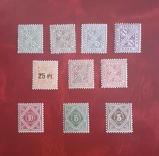 Allemagne, Wurtemberg, Royaume 1906-1916, insignes officiels, 15pièces