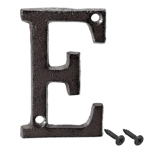Lettre pouce fonte - fonte, e